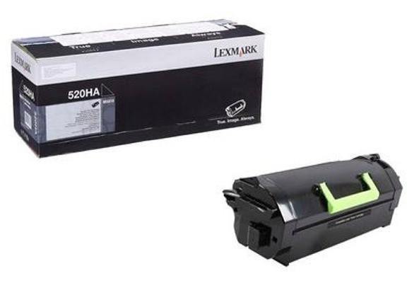 Lexmark 520HA toner black - 52D0HA0 - Lexmark-52D0HA0 - tonerandink.co.za