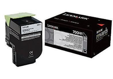 Lexmark 700H1 toner black - 70C0H10 - Lexmark-70C0H10 - tonerandink.co.za