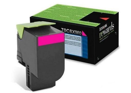 Lexmark 708XM toner magenta - Lexmark-70C8XM0 - tonerandink.co.za