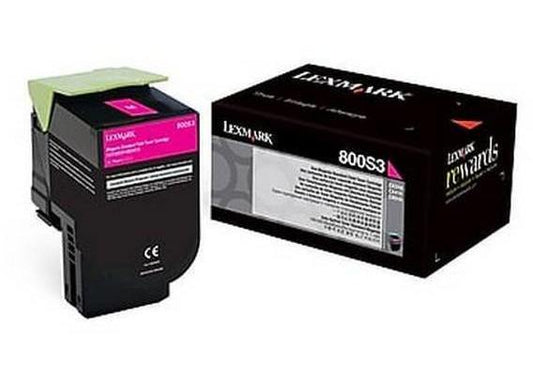 Lexmark 800S3 toner magenta - 80C0S30 - Lexmark-80C0S30 - tonerandink.co.za