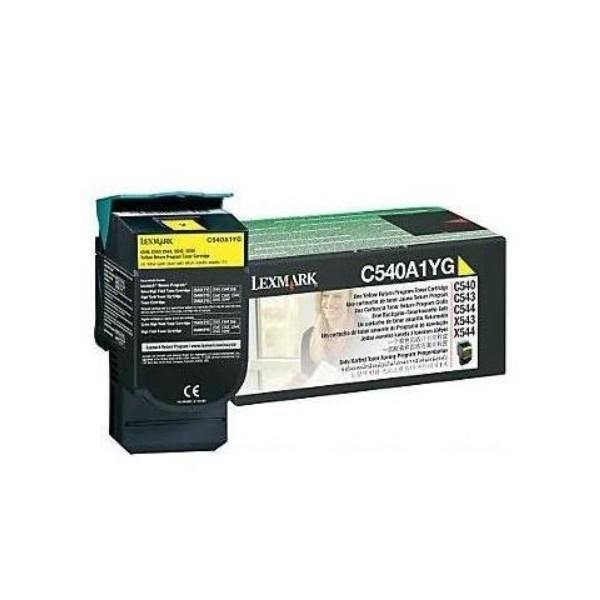 Lexmark C540 toner yellow - tonerandink.co.za