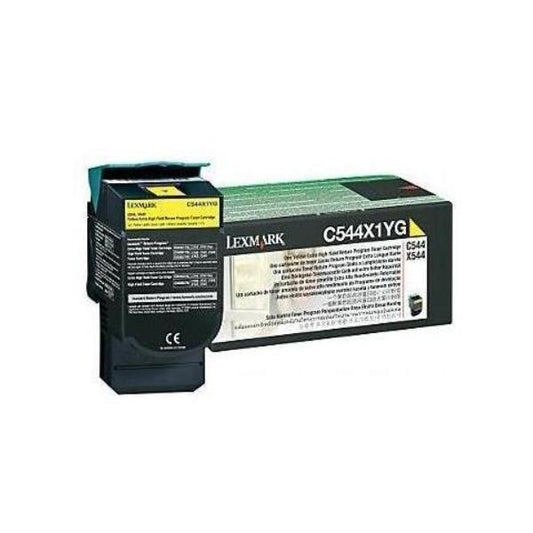 Lexmark C544 toner yellow - tonerandink.co.za