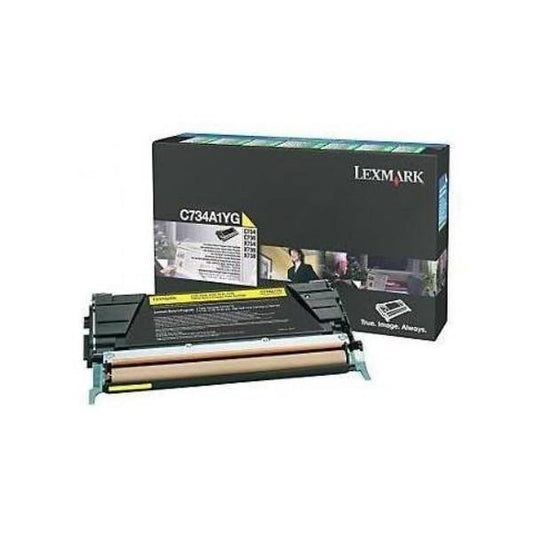 Lexmark C734 toner yellow - tonerandink.co.za