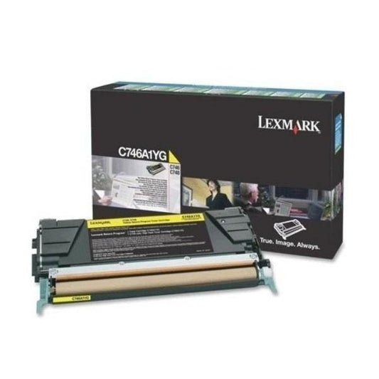 Lexmark C746 toner yellow - tonerandink.co.za