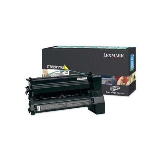 Lexmark C782 toner yellow - tonerandink.co.za