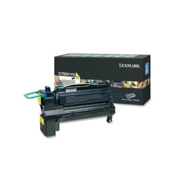 Lexmark C792 toner yellow - tonerandink.co.za