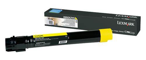 LEXMARK XS955 Yellow Extra High Yield Print Cartridge - tonerandink.co.za