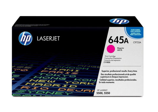 Original HP 645A (HP-C9733A) Magenta toner cartridge - HP-C9733A - tonerandink.co.za