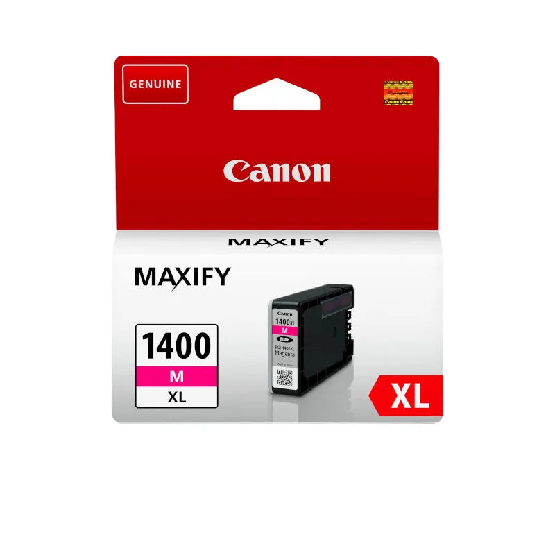 Canon PGI-1400XL ink magenta - Genuine Canon PGI-1400XLM Original Ink cartridge