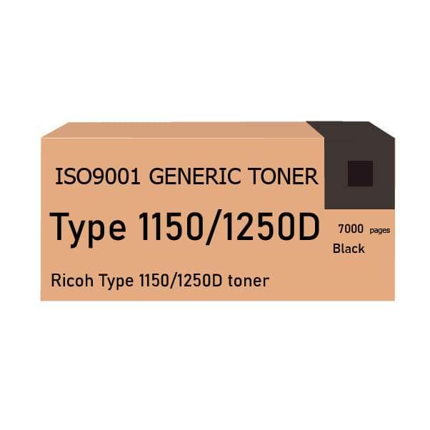 Ricoh Type 1150-1250D toner black compatible - tonerandink.co.za